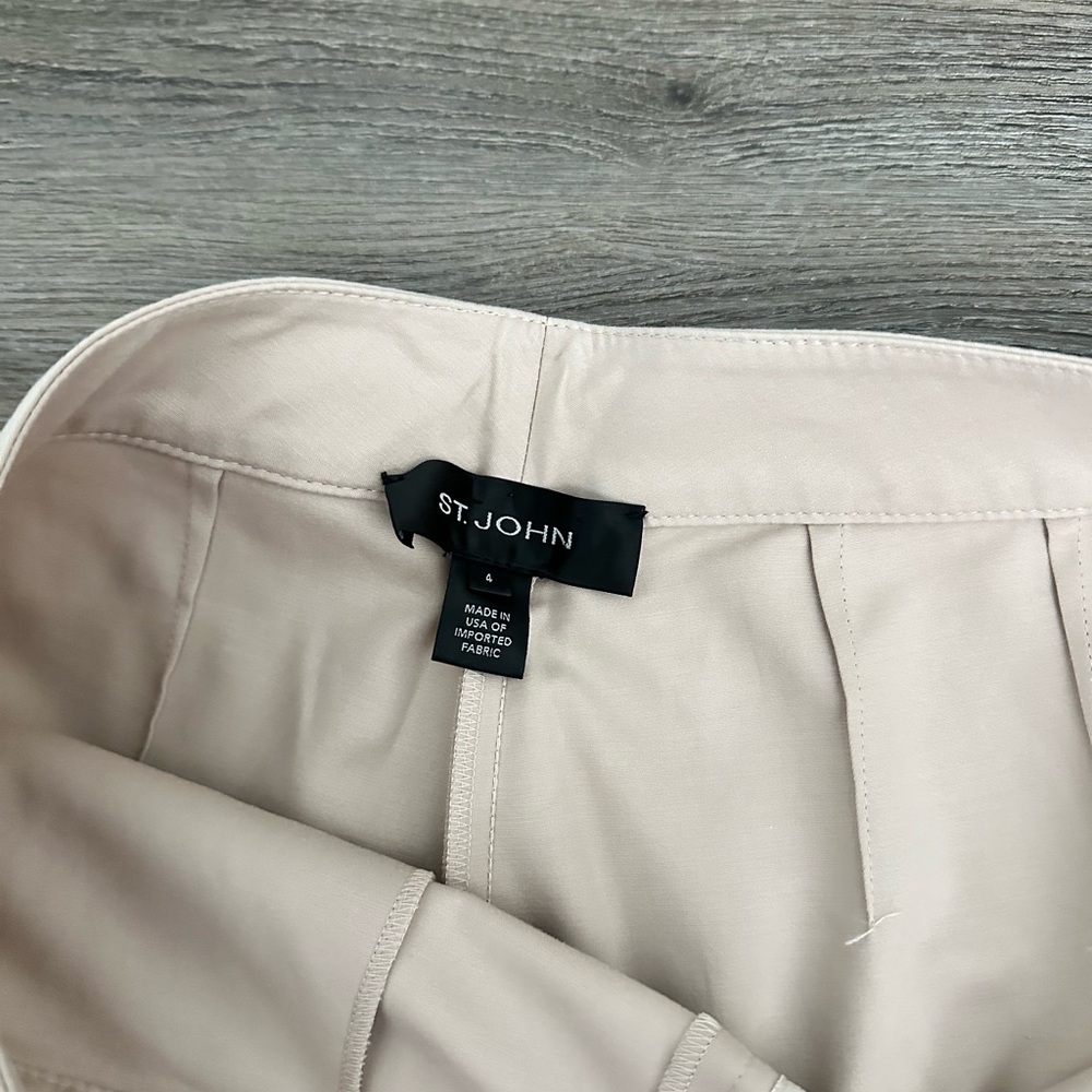 St. John Beige Trousers